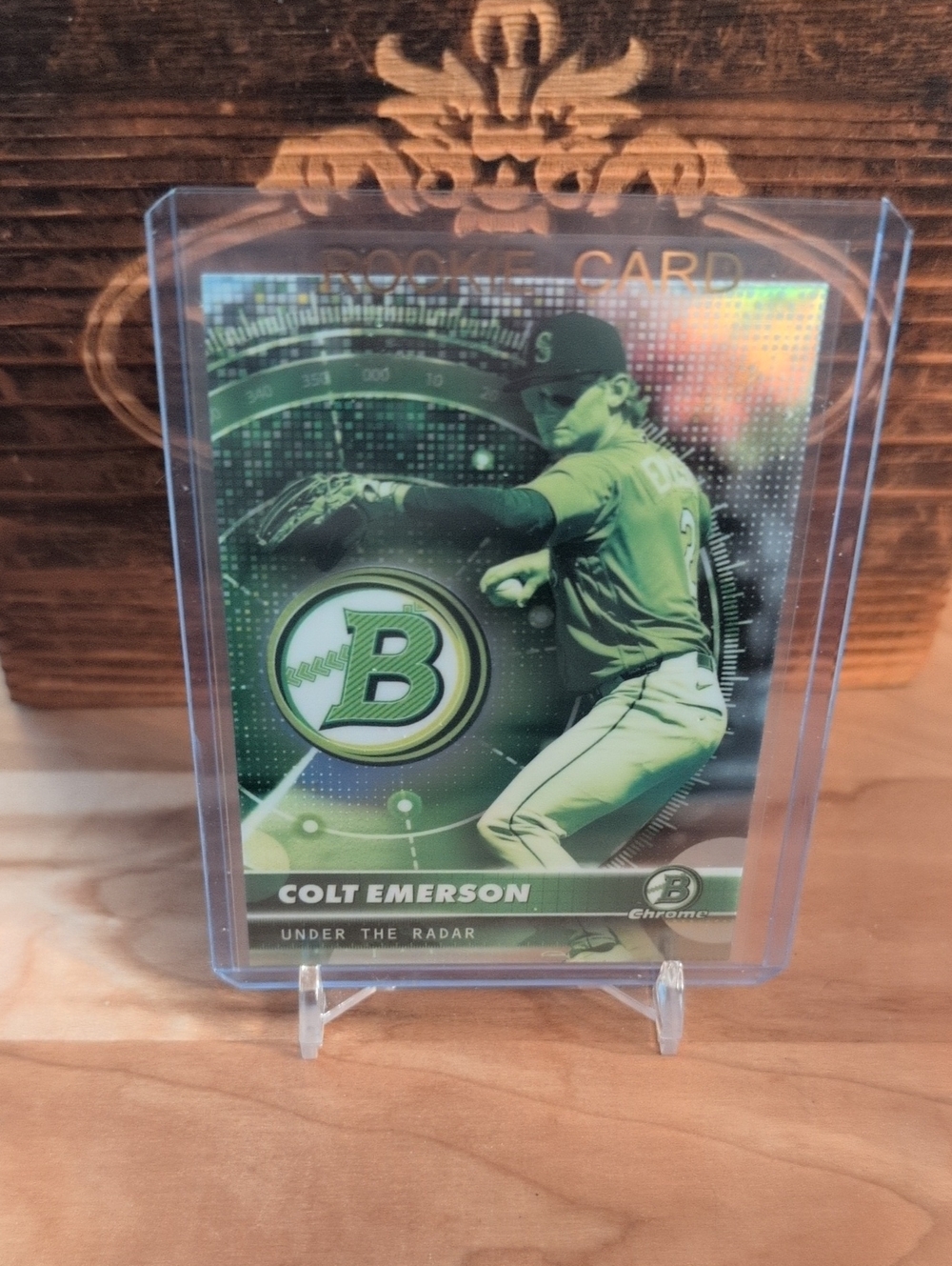 2026 Bowman Chrome Colt Emerson Under The Radar Rookie Card Mariners